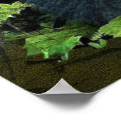 "RAINFOREST DREAMS II" Chimpansee Art Poster (Hoek)