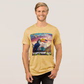 RAINFOREST DY - TOUCAN Tri-Blend SHIRT (Voorkant volledig)