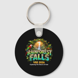 Rainforest Falls Vbs 2026 De natuur van onderzoeke Sleutelhanger