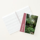 Rainforest Ferns Trees Palms, Australië, Roos Gold Notitieboek (Binnen)