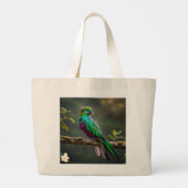"Rainforest Gem" Grote Tote Bag (Achterkant)