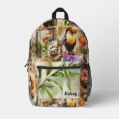 Rainforest Life Bedrukte Rugzak (Voorkant)