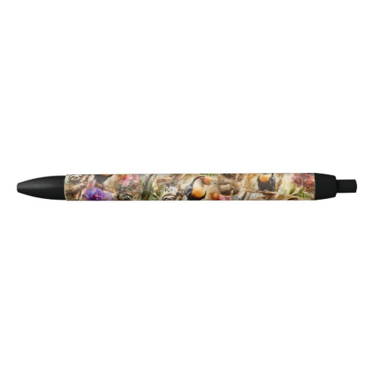 Rainforest Life Zwarte Inkt Pen (Voorkant)