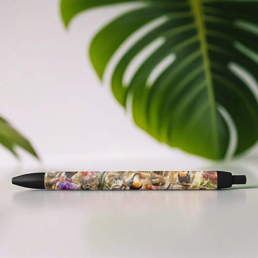 Rainforest Life Zwarte Inkt Pen