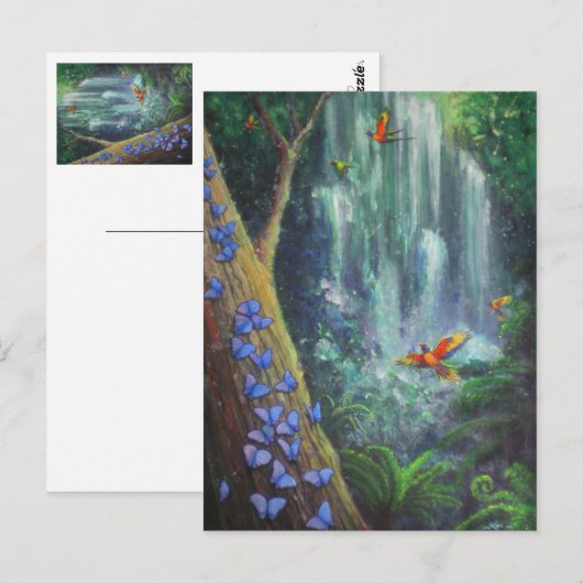 Rainforest Magic Briefkaart (Voorkant / Achterkant)