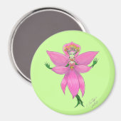 Rainforest Orchid Fairy Magnet (Voorkant / Achterkant)