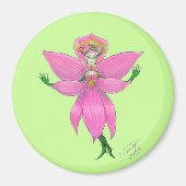Rainforest Orchid Fairy Magnet (Voorkant)