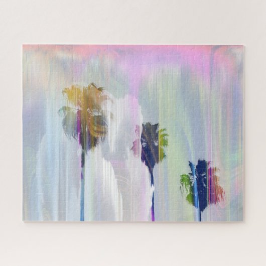 "Rainforest Palm" Puzzle Legpuzzel (Horizontaal)