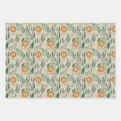 Rainforest Patroon Cute Doodle Oerwoud Inpakpapier Vel (Voorkant 2)