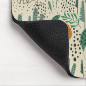 Rainforest Patroon Cute Doodle Oerwoud Muismat (Hoek)