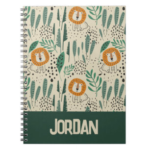 Rainforest Patroon Cute Doodle Oerwoud Notitieboek