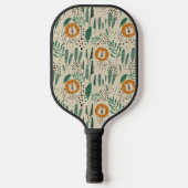 Rainforest Patroon Cute Doodle Oerwoud Pickleball Paddle (Voorkant)