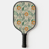 Rainforest Patroon Cute Doodle Oerwoud Pickleball Paddle (Achterkant)