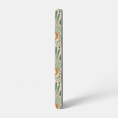 Rainforest Patroon Cute Doodle Oerwoud Samsung Galaxy Hoesje (Linkerkant)