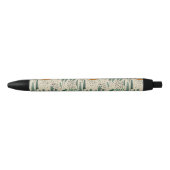 Rainforest Patroon Cute Doodle Oerwoud Zwarte Inkt Pen (Voorkant)