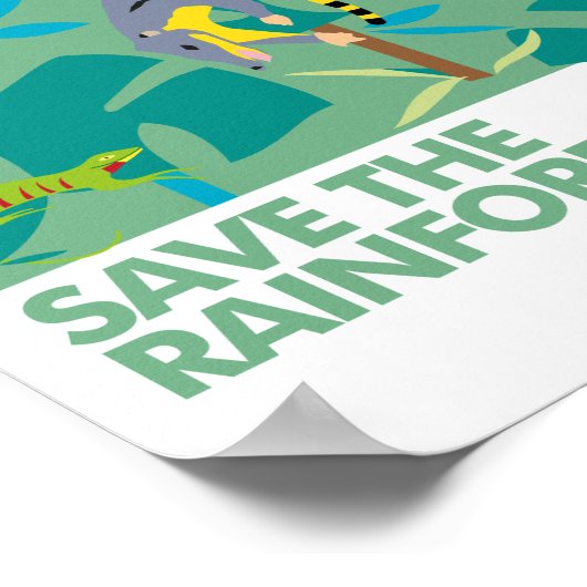 RAINFOREST POSTER (Hoek)
