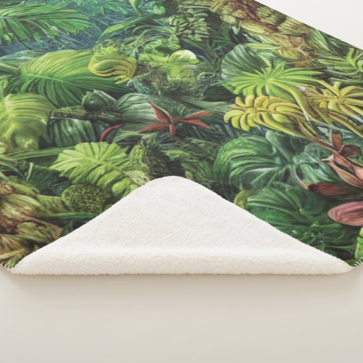 Rainforest Sherpa Blanket Sherpa Deken (3/4)