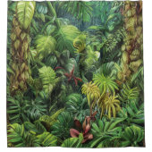 Rainforest Shower Curtain Douchegordijn (Voorkant)