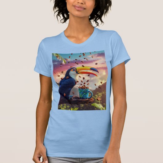 RAINFOREST TOUCAN T-SHIRT (Voorkant)