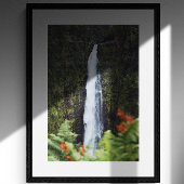 Rainforest Waterfall Fotografie Poster