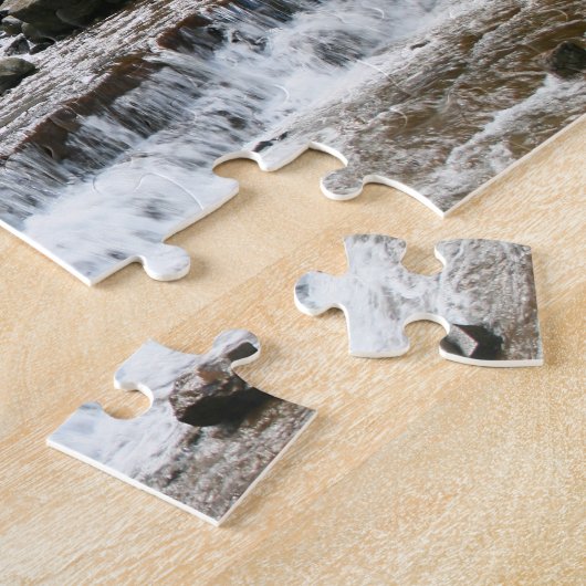 Rainforest Waterfall - Jigzaag Puzzle Legpuzzel (Zijkant)