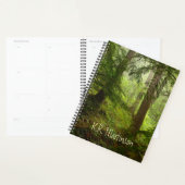 Rainforest Woodland Photo Personalized Planner (Display)
