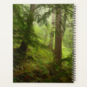 Rainforest Woodland Photo Personalized Planner (Achterkant)