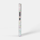 Raingow Glitter Confetti Star Roze Samsung Galaxy Hoesje (Rechterkant)