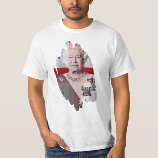 Rainha Elizabeth T-shirt (Voorkant)