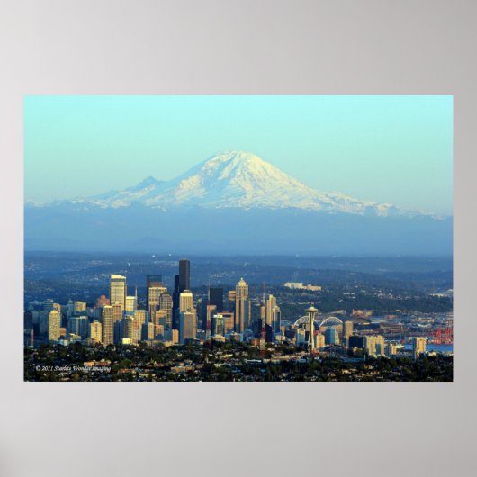 Rainier Beyond Seattle Poster (Voorkant)