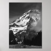 Rainier Black en White Poster monteren (Voorkant)