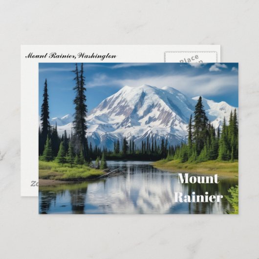 Rainier-Briefkaart Briefkaart (Voorkant / Achterkant)