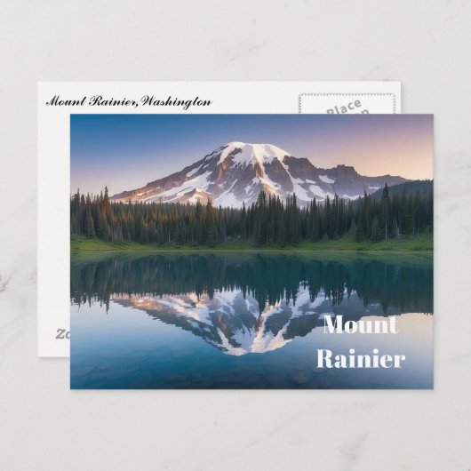 Rainier-Briefkaart Briefkaart (Voorkant / Achterkant)