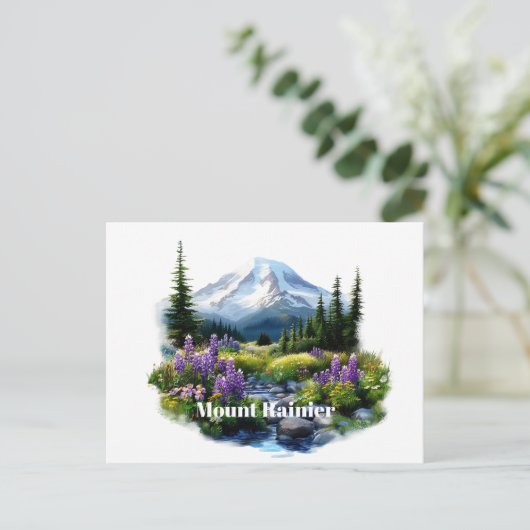 Rainier-Briefkaart Briefkaart (Staand voorkant)