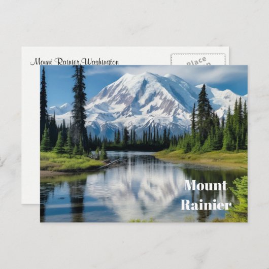 Rainier-Briefkaart Briefkaart (Voorkant / Achterkant)