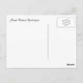 Rainier-Briefkaart Briefkaart (Achterkant)