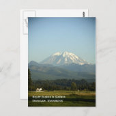 Rainier in het Briefkaart van de zomer (Voorkant / Achterkant)