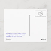 Rainier in het Briefkaart van de zomer (Achterkant)