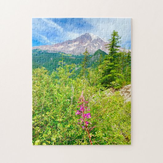 Rainier inspirerend landschap monteren | Reisthera Legpuzzel (Verticaal)