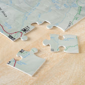 Rainier-kaartpuzzel monteren legpuzzel (Zijkant)