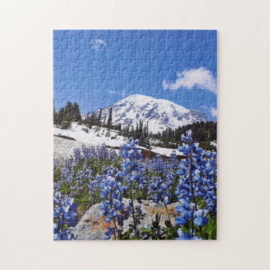 Rainier monteren op Paradise Point Legpuzzel (Verticaal)