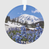 Rainier monteren op Paradise Point Ornament (achterkant)