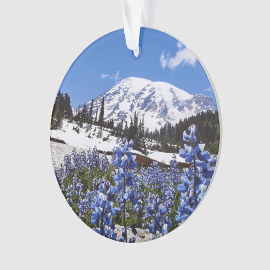 Rainier monteren op Paradise Point Ornament (voorkant)