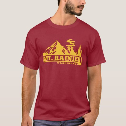 Rainier Mountain T-shirt (Voorkant)