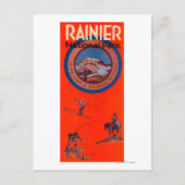 Rainier-Poster koppelen Briefkaart (Voorkant)