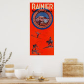 Rainier-Poster koppelen Poster (Keuken)