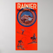 Rainier-Poster koppelen Poster (Voorkant)