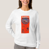 Rainier-Poster koppelen T-shirt (Voorkant)