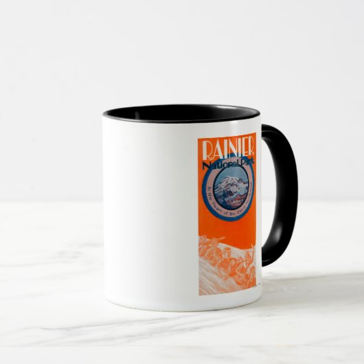 Rainier-Poster monteren - Slappen Mok (Voorkant rechts)