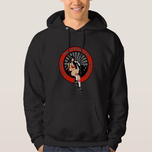 Rainier Roller Girls Hoodie (Voorkant)